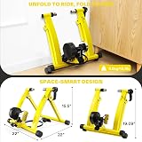 Sportneer Turbo Trainer Magnetic Bike Trainer 26-28in 700C, 6-Level view 7
