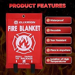 ELIXRION Emergency Fire Suppression Blanket 2