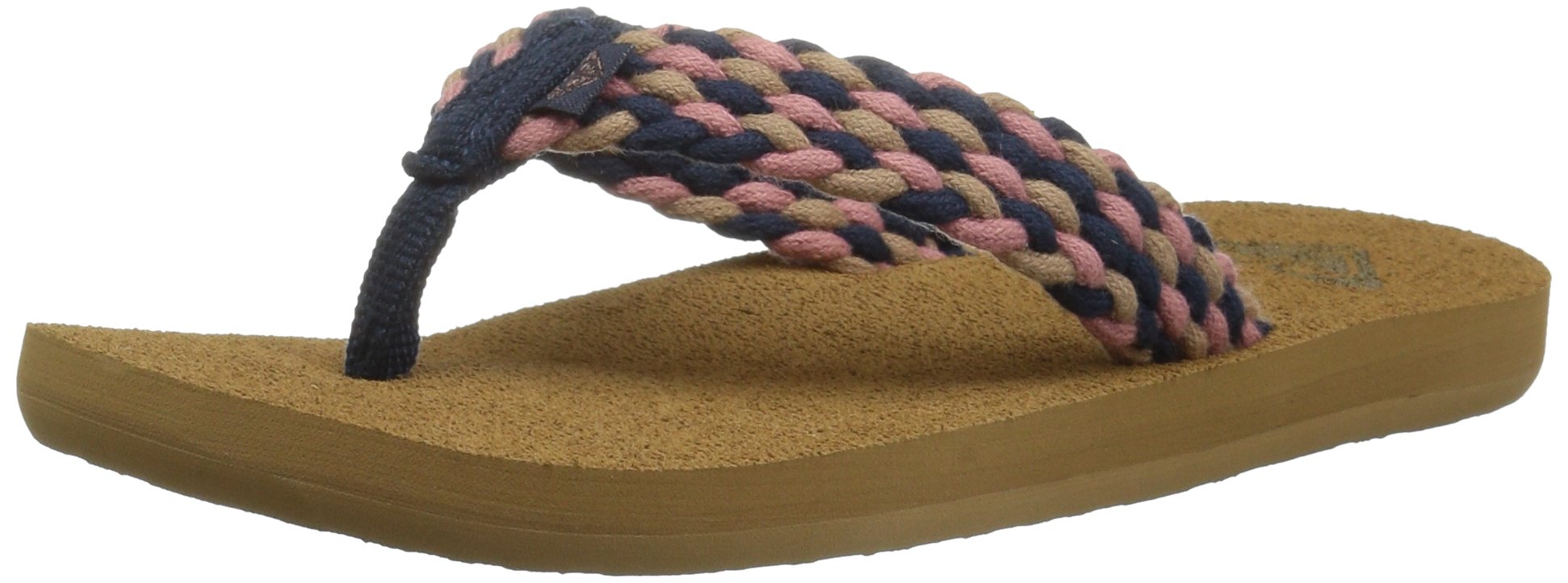 Roxy Girl's RG Porto Sandal Flip-Flop, Navy, 5 M US