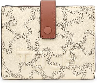 Cartera Beige, para Mujer, Medidas 11 x 12 x 3,7 cm, Colección Kaos Icon