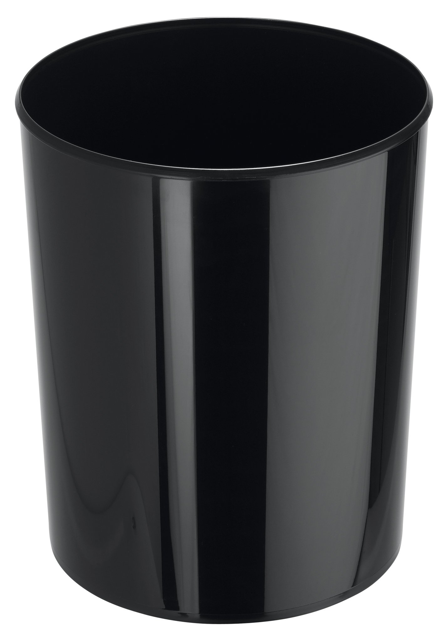 HAN 18130-13, i-Line waste bin. Modern, stylish. Elegant and glossy, premium quality, 13 litres, black