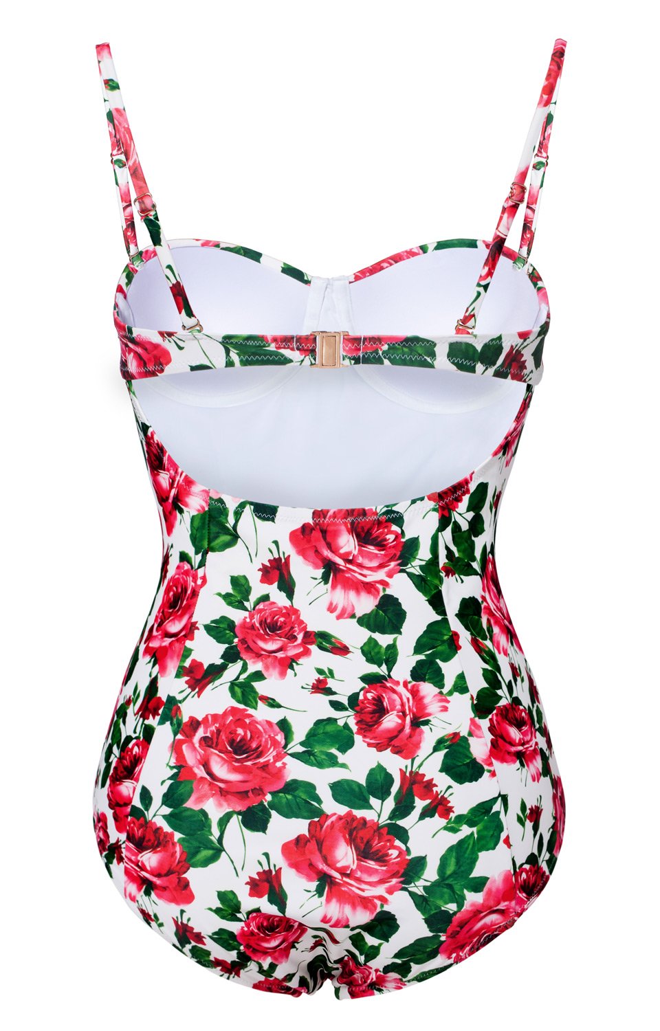 LAMOON Long Torso Swimwear Retro Swimsuits For Big Busts Modest One