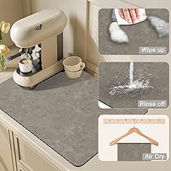 Coffee Maker Mat Accessories for Countertop