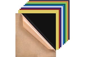 Frddiud 10 Pcs Acrylic Sheets, 8 x 8 x 1/8 Inch Laser Cutting Acrylic Sheets, Acrylic Sheets for DIY Projects, Crafts Art Display, Signs (Colored)