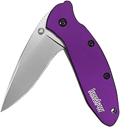 Kershaw Scallion Purple Folding Knife