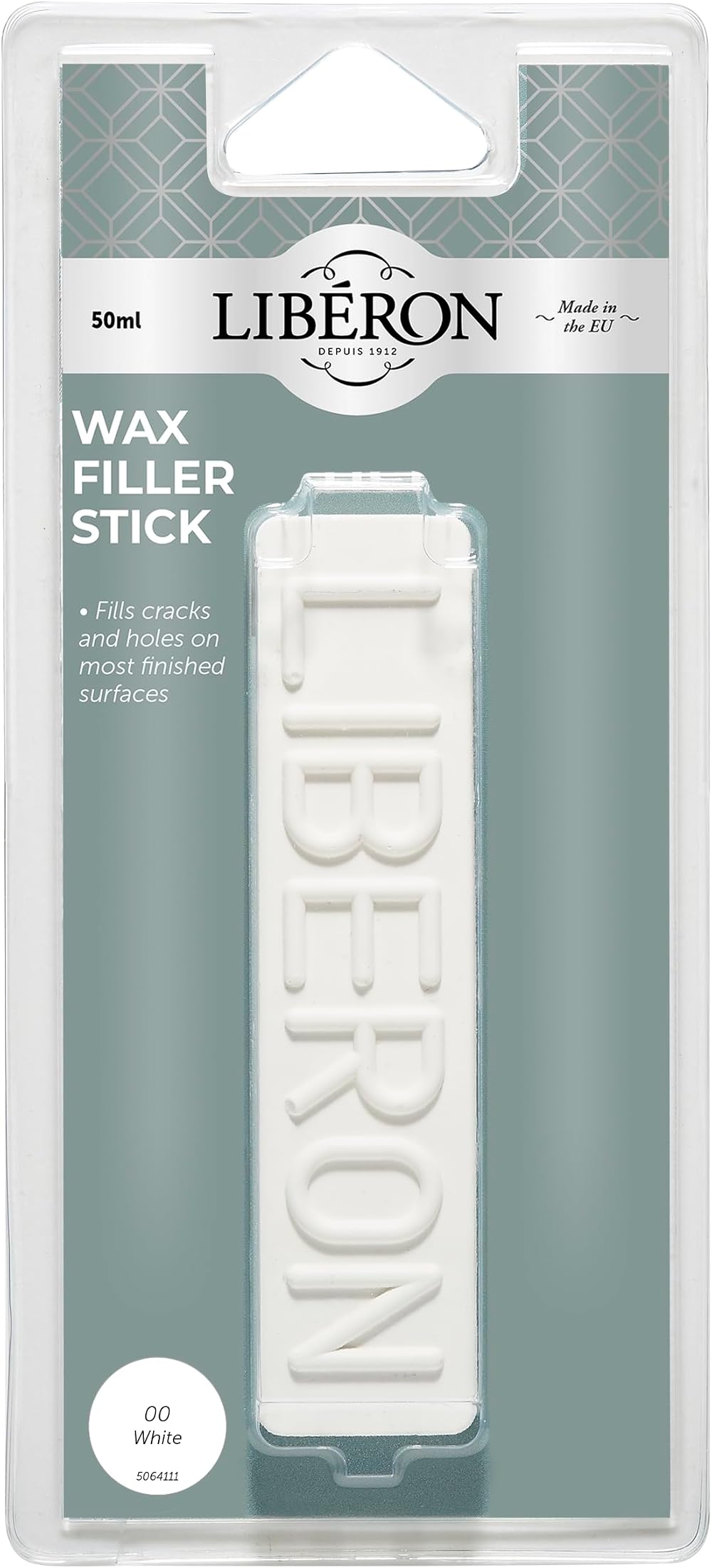 Libéron Wax Filler Stick White 50ml – Wood Crack Repair