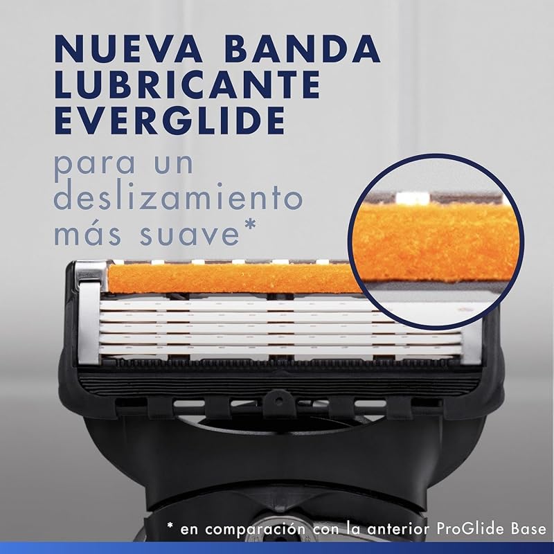 Navalha Proglide masculina com 10 lâminas de substituição