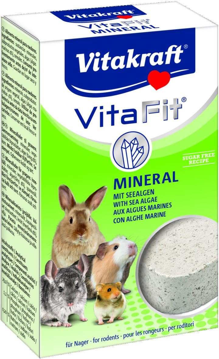 Vitakraft Small Animal Mineral Stone 170g, 170 g (Pack of 1)