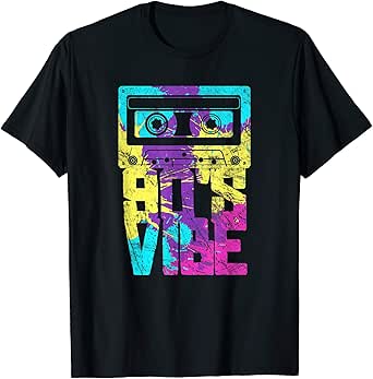 Download Amazon.com: 90s Vibe Retro Cassette Aesthetic Costume ...