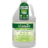 Biokleen Bac Out Enzyme Cleaner, Stain &amp; Pet Odor Eliminator, Lime Scent | Pet Stain Remover for Carpet, Enzymatic Cleaner for Dog Urine, Cat Urine Enzyme Cleaner Destroyer, Eco-Friendly, Non-Toxic