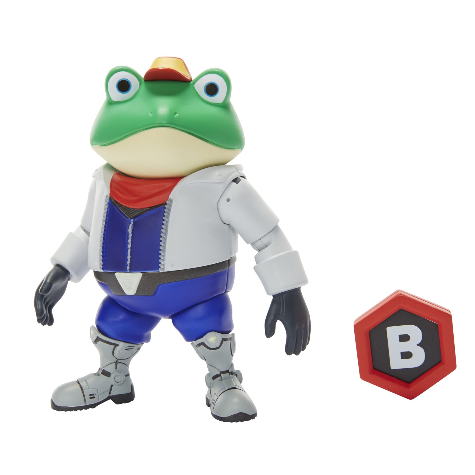 World of Nintendo 4" Figure: Slippy Toad
