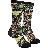 Yaateeh Cute Axolotl Funny Novelty Socks Crazy Crew Dress Socks | Yaateeh Cute Axolotl Funny Novelty Socks Unisex Crazy Crew Dress Socks