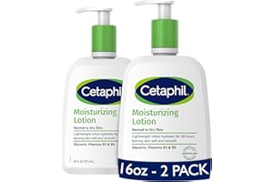 Cetaphil Body Moisturizer, Hydrating Moisturizing Lotion for All Skin Types, Suitable for Sensitive Skin, NEW 16 oz Pack of 2, Fragrance Free, Hypoallergenic, Non-Comedogenic