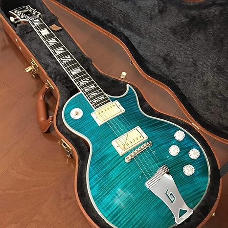 Amazon Co Jp 15年製 限定品 希少モデル Mod Gibson Limited Run Les Paul Supreme Florentine Caribbean Blue ギブソン レスポール ホビー