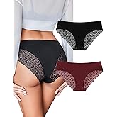 Avidlove Sexy Panties for Women Lace Cheeky Bikini Underwear Seamless Hipster