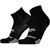 Brooks Ghost Lite Quarter Socks, Running Socks with Arch Support, 2-Pack