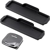 Viotiin 2 Pack Drip Tray Compatible with George Foreman Electric Grill (GRP1060B, GR10B, GR340FB, and GRS040B), 12" Silicone Oil Drip Pan &amp; Grill Grease Tray Replacement (Grill is not Included)