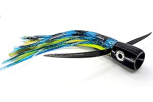 Evolution Lures Saltwater Trolling Lure 6 inch Ruckus for Marlin Tuna Mahi Dolphin Durado Wahoo King Mackerel Sailfish Ruckus 6 Inch Chugger