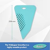 Axus Decor Wallpaper Smoother - Flexible Smoothing Tool with Anti-Slip Grip view 6