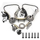 Htostar Racing Engine Timing Chain Kit 2007-2022 Compatible with Buick Cadillac Chevrolet GMC Pontiac Saab Saturn Suzuki Acadia Traverse Enclave Caprice Equinox Camaro 2.8 3.0 3.2 3.6 Replace 9-0753S