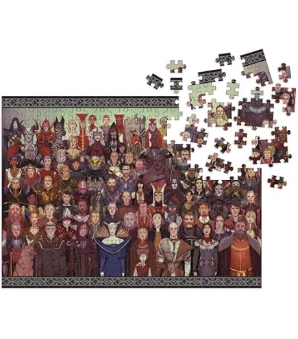 Dark Horse Deluxe Mass Effect: Legends 1000-Piece Jigsaw Puzzle - Multicolor, 20" X 27"