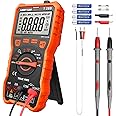 Lomvum Digital Multimeter, 6000 Counts Electrical Tester AC/DC Voltage Current Detector, NCV, Resistance, Capacitance, Diode Electronic, Duty Cycle Tester