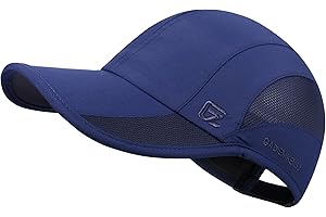 GADIEMKENSD Quick Dry Run Hat Cooling Breathable Mesh