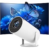 Mini Portable Projector 4K WiFi 6 BT 5.2 Upgraded