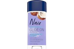 Nair Hair Remover Sensitive Formula Glide On Depilatory Cream 3.3 oz