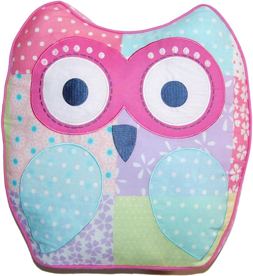 Cozy Line Pink Owl 2 Pcs Quilt Set for Kids/Girls Bedding (Owl, Twin - 2 Piece) (Color Owl, Decor Pillow - 1 pc)