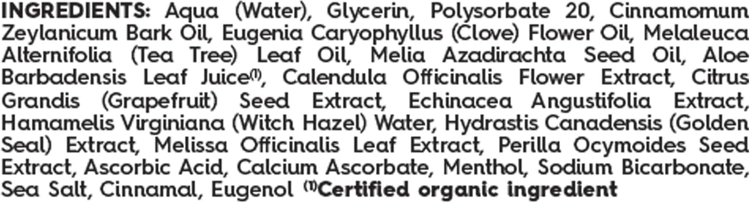 JASON Healthy Mouth Cinnamon Clove Tartar Control Mouthwash, 16 oz Bottle : Jason Cinnamon Clove : Beauty