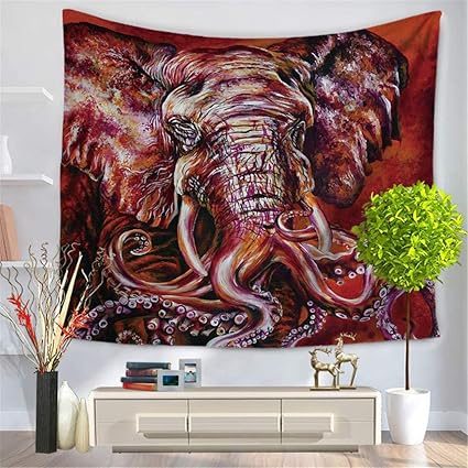 Amazon Com Sunsreter Indian Wall Decor Tapestry Bohemian