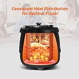 HAKKA 10L Commercial Soup Warmer Electric Kettle Stainless Steel Food view 7
