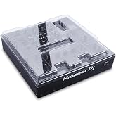 Decksaver DJM-A9 Cover | Smoked Polycarbonate Shell, Guards Faders, Knobs &amp; Switches, Dust, Liquid &amp; Impact Protection, Cables Stay Connected