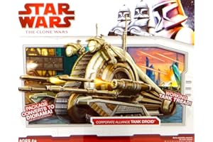 HASBRO Star Wars Clone Wars Star Fighter Vehicle - Corporate Alliance Tank Droid