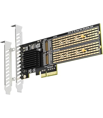 Amazon.com: ASUS Hyper M.2 x16 Gen5 Card (PCIe 5.0/4.0) Supports