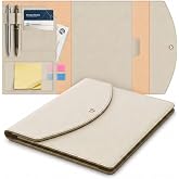 A5 Executive Notebook Cover for Rocketbook &amp; Planner - Cover Only | Journal cover fits 6 x 8.8in Rocketbook Core, Panda, Fusion | Vegan leather, 4 pen loops | Notebook not included