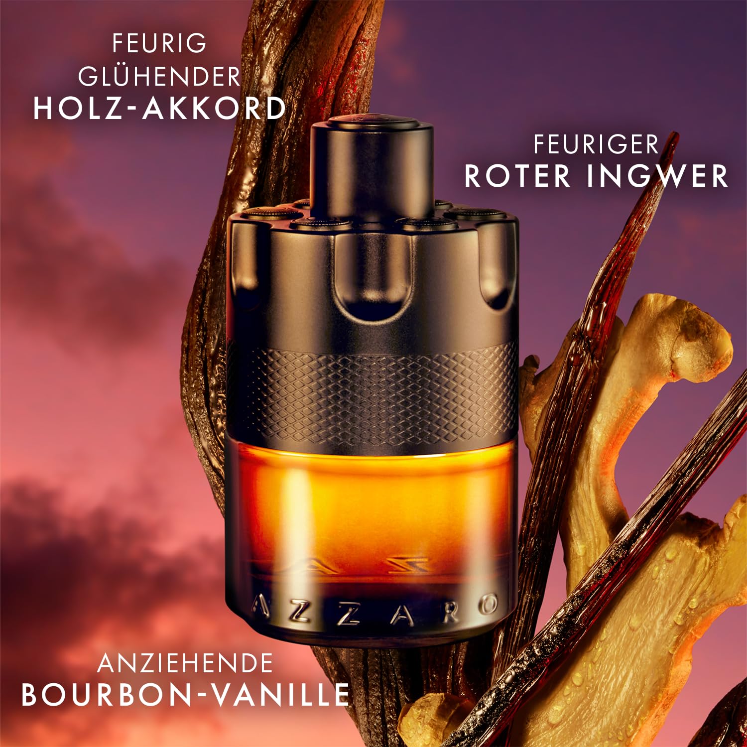 Azzaro The Most Wanted Parfum, intensiver, würziger Herrenduft, verführerisches Parfüm für Männer, 50 ml 2