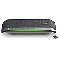 Poly Sync 40+ Smart Speakerphone (Plantronics) - Flexible Workspaces - Connect to PC/Mac via BT700 Adapter and Smartphones via Bluetooth - Certified for Microsoft Teams – Amazon Exclusive
