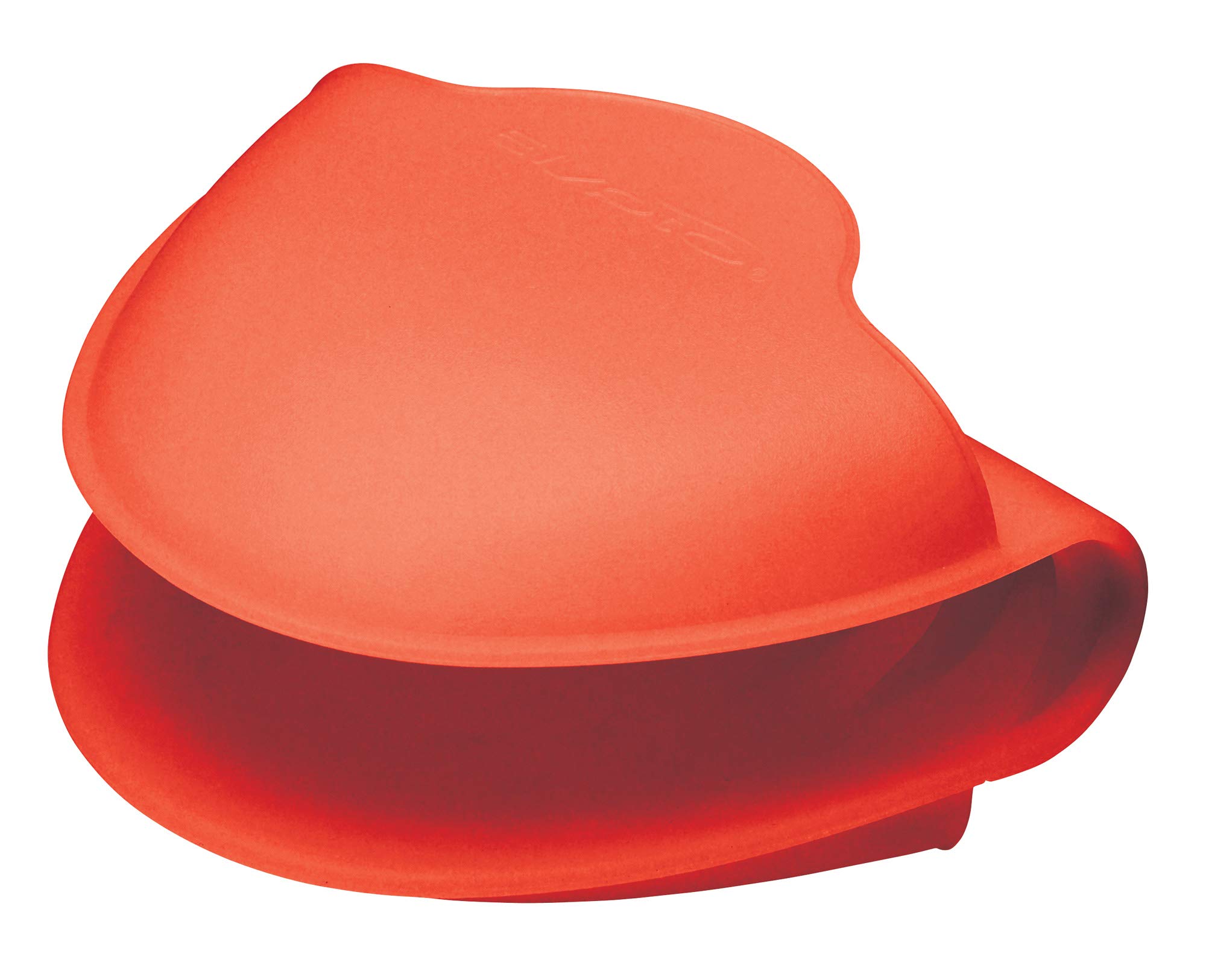 KitchenCraft Silicone Pot Holder, Heat Resistant with Magnet for Easy Storage, Red, 9 x 1.5 cm
