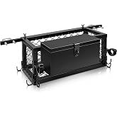 Montex Heavy Duty Tractor Tool Box, 24"x 10.5"x 10.5" Tractor Basket Attachment Suitable for Most Tractors, Multi Function Tractor Accessories