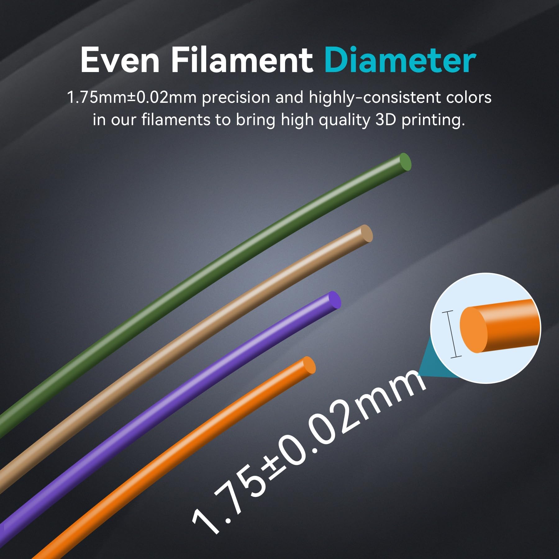 SUNLU Large Spool 3KG PLA Plus Filament, 3D Drucker PLA+ Filament 1.75mm ±0.02 mm, Härter und Stärker, 3kg Spule Rot 8