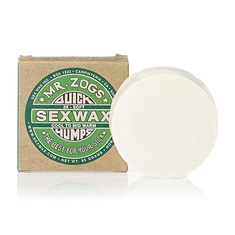 Sex Wax Surf Wax Quick Humps Green Soft Surfwachs