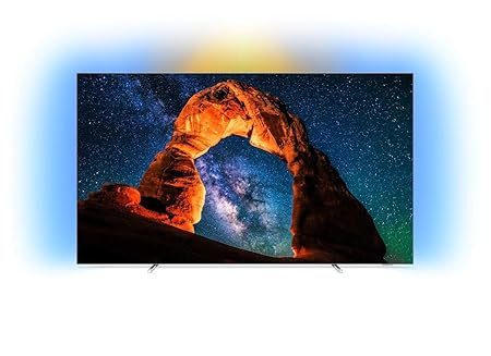 Philips 55OLED803/12 139cm (55 Zoll) OLED-Fernseher (Ambilight, 4K Ultra HD, Triple Tuner, Smart TV)