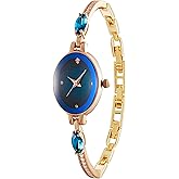 TIME100 Womens Watch,Mini Ladies Fashion Dress Women Watch Oval Bracelet Dial Quartz Wrist Watch,Waterproof Watch for Women