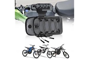 URLWALL Storage Frame Bag For Sur-ron LBX/Tuttio Soleil 01/Ultra Bee/Segway/Talaria Sting/E Ride Pro S SS SR, Dirt Bike Front Frame Bag Arm Strap Bag Battery Cover Bag for Mobile Phone, Card