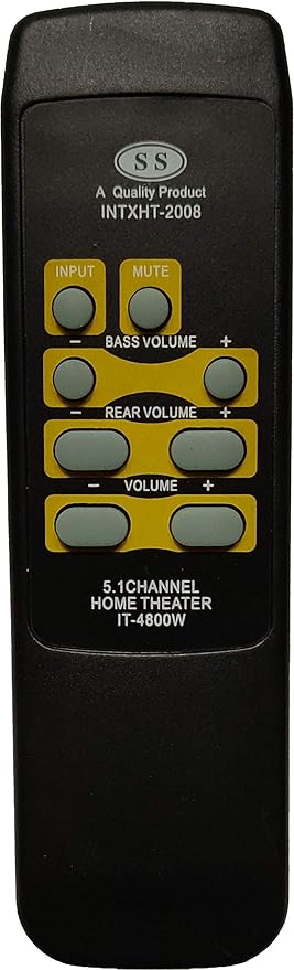 intex it 4800w 5.1 multimedia speakers remote