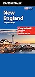 Rand McNally Easy to Fold: New England Laminated Map