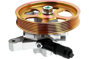 LUYXSYSE 21-5442 Power Steering Pump with Pulley,Power Steering Pump Fit for Honda Odyssey 2005-2010, for Ac-ura MDX 2003-2013,for Pilot 2005-2008, 56110PVJA01, 56110RDJA01, 56110RDJA02, 56110RGLA02