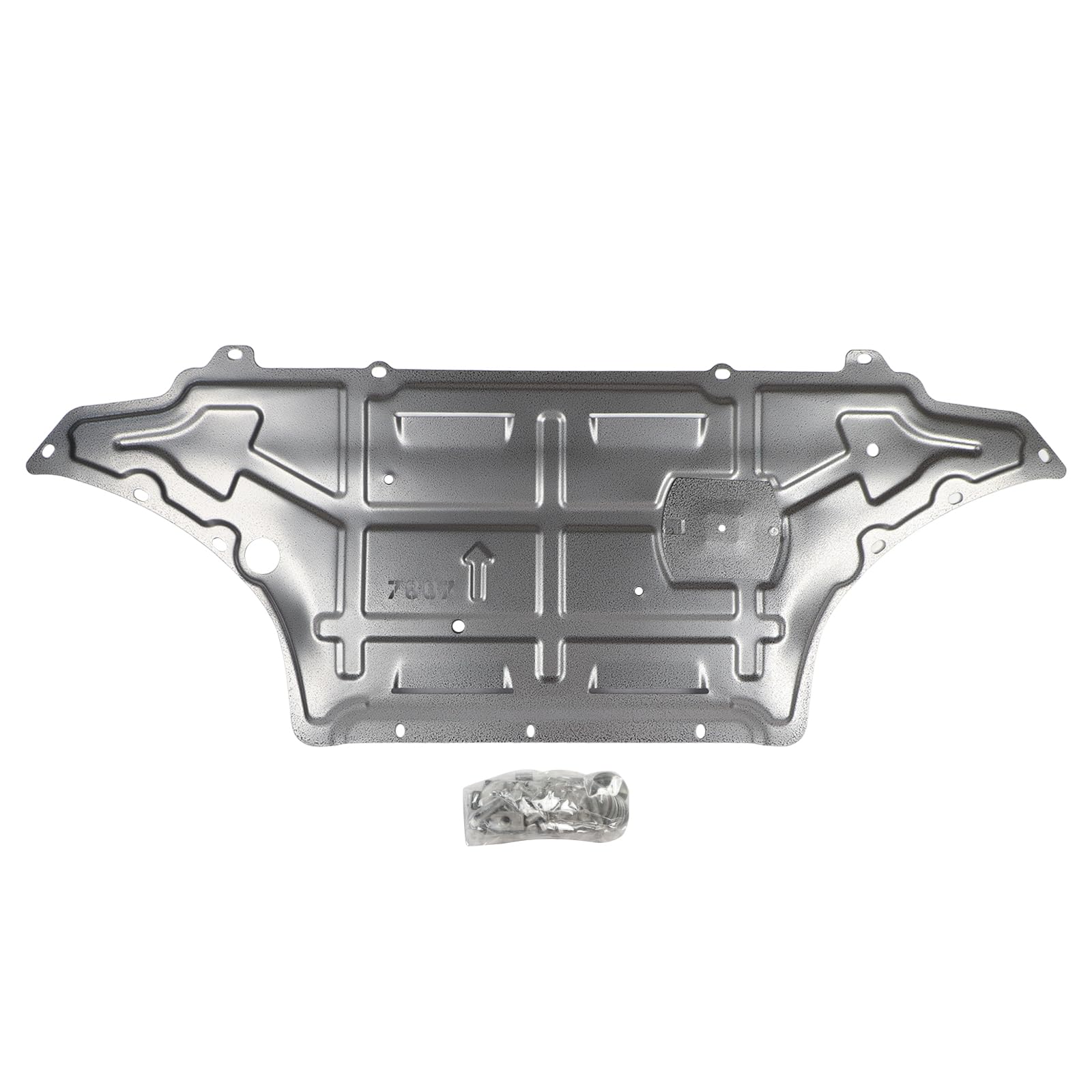 misioek engine splash shield guard compatible with 2009-2016 a4, 2010-2016 s4 rs4, 2008-2017 a5 s5,